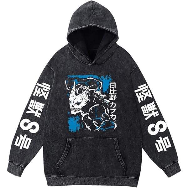 Amazon.com: ISaikoy Anime Kaiju No. 8 Hoodie Sweatshirt